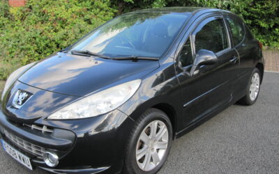 peugeot 207 sport auto 1.6 petrol 2008 sold